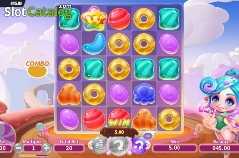 Bildschirm2. Candy Kingdom (Dream Tech) slot
