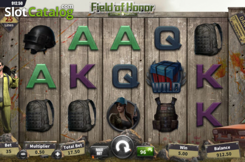 Bildschirm4. Field of Honor slot