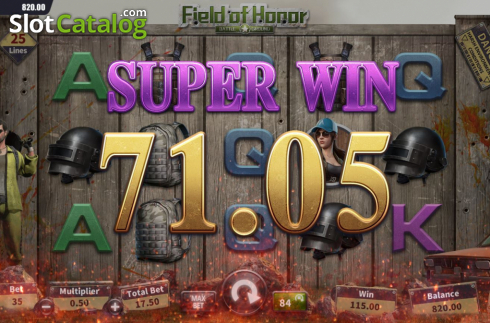Free Spins 1. Field of Honor slot