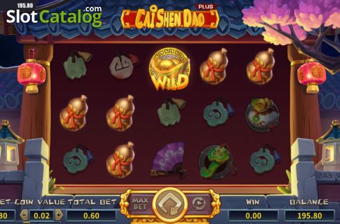 Win screen 2. Cai Shen Dao PLUS slot