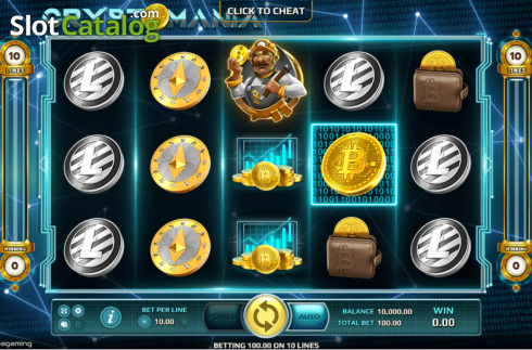 Bildschirm2. Cryptomania slot