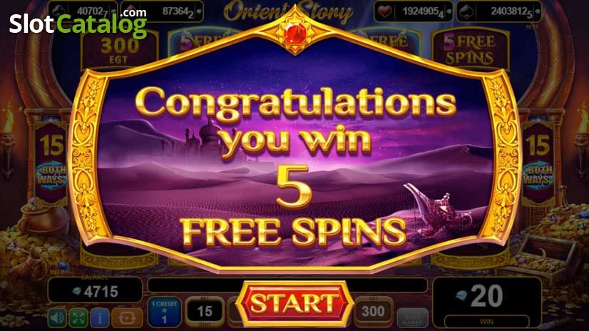 Video Orient Story Slot Gameplay