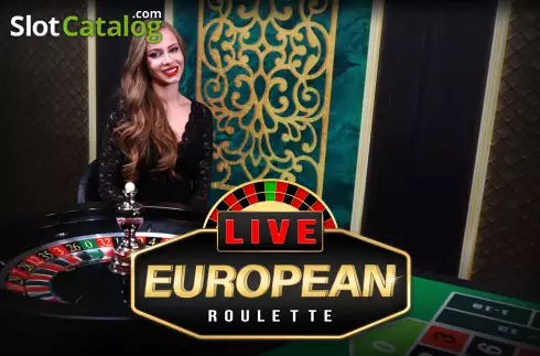 Ecran1. Live European Roulette (Amusnet Interactive) slot
