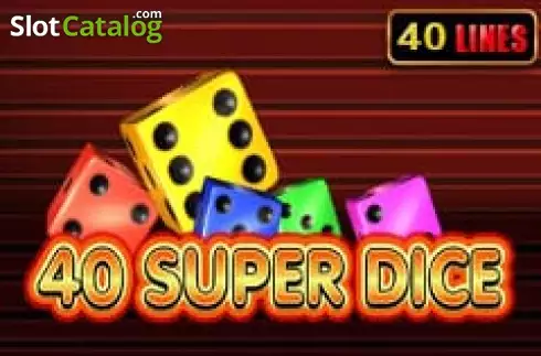 40 Super Dice Logotipo