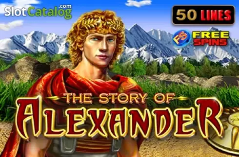 The Story of Alexander Logotipo