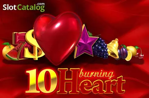 10 Burning Heart ロゴ
