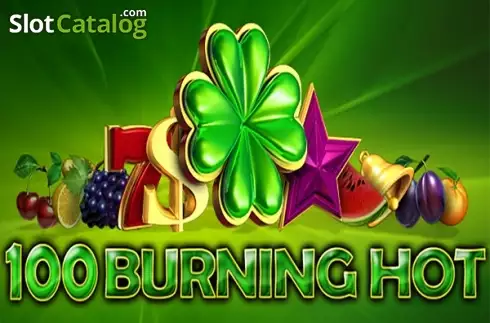 100 Burning Hot Logotipo