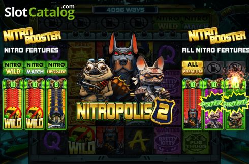 Start Screen. Nitropolis 2 slot