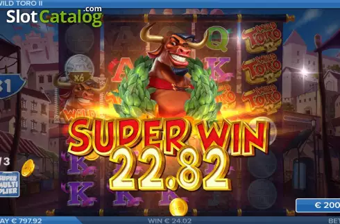 Super Win. Wild Toro 2 slot