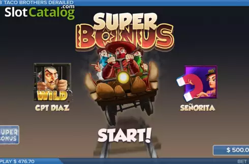 Free Spins 1. Taco Brothers Derailed slot