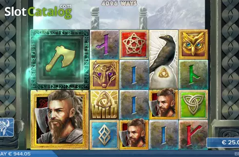 Win Screen 2. Valhall Gold slot