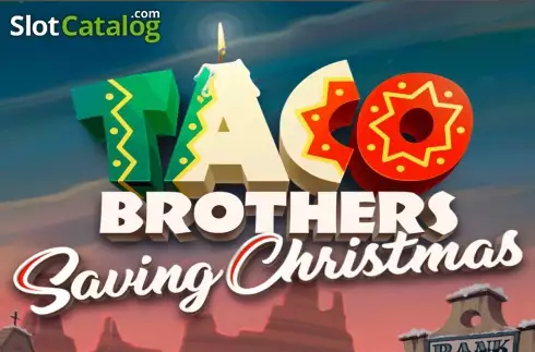 Taco Brothers Saving Christmas Logotipo