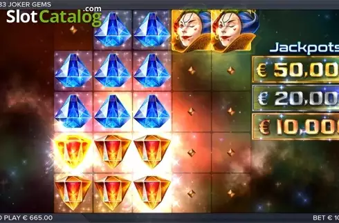 Respin screen 3. Joker Gems slot