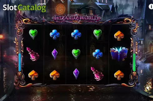 画面2. Wizardz World カジノスロット