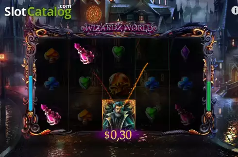 Bildschirm3. Wizardz World slot
