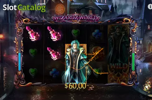 画面4. Wizardz World カジノスロット