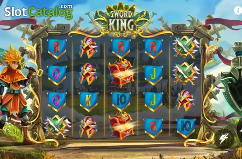 Bildschirm2. Sword King slot