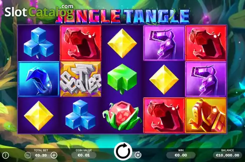 Game Screen. Jungle Tangle slot