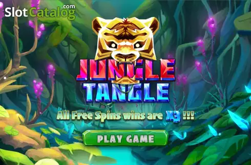 Start Screen. Jungle Tangle slot