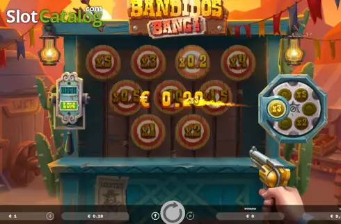 Ecran3. Bandidos Bang! slot