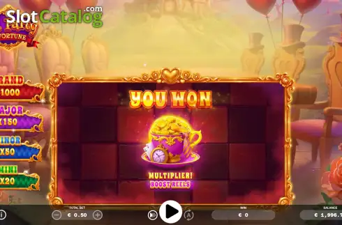 Οθόνη3. Tea Party of Fortune Κουλοχέρης