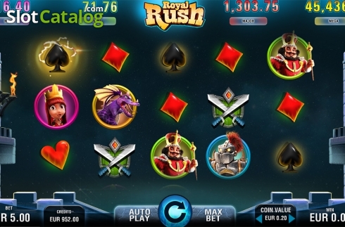 Captura de tela2. Royal Rush slot