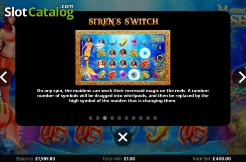 Features 3. Maidens Of The Sea slot