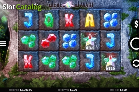 Skärmdump3. The Jewel of Javari slot