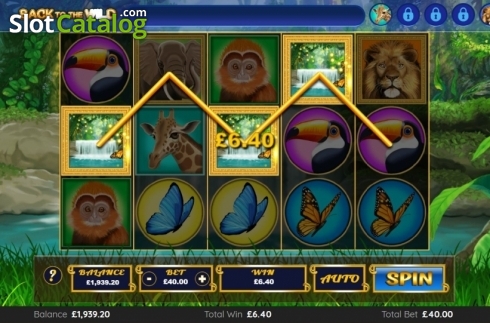 Win Screen 1. Back To The Wild slot