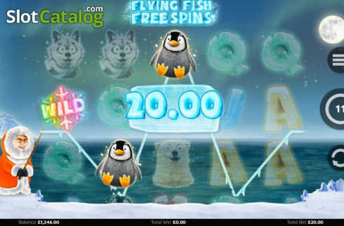 Schermo9. Frozen Fortunes slot