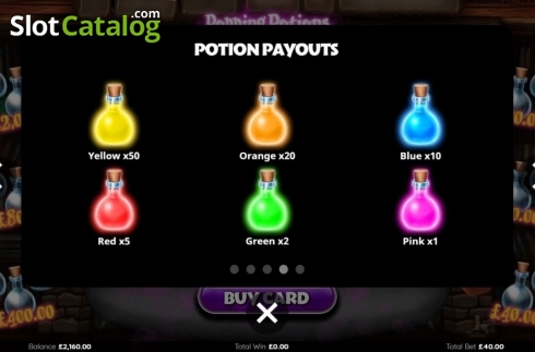 画面9. Popping Potions Magical Mixtures カジノスロット