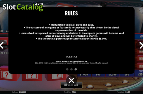 Captura de tela7. Deal or No Deal Red Box Streak slot