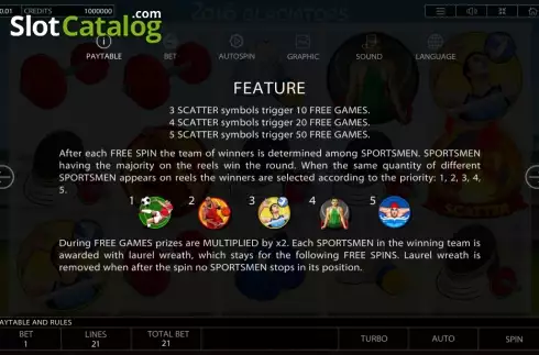 Captura de tela3. 2016 Gladiators slot