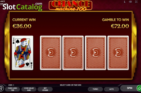 Gamble. Chance Machine 100 slot