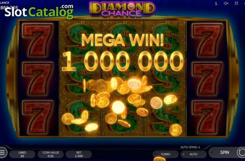 Mega Win. Diamond Chance slot