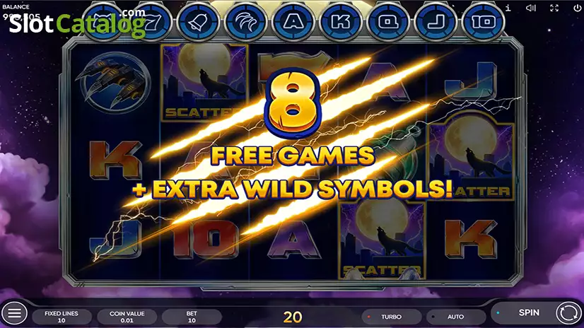 Cyber Wolf Free Spins