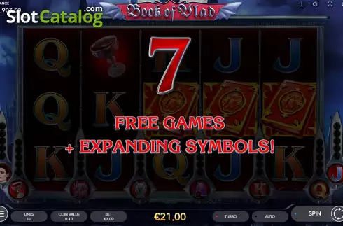 Free Spins Win Screen 2. Book of Vlad slot