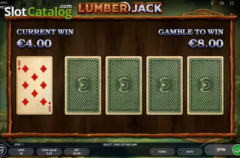 Screenshot5. Lumber Jack slot