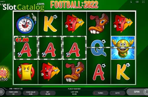 Bildschirm3. Football: 2022 slot