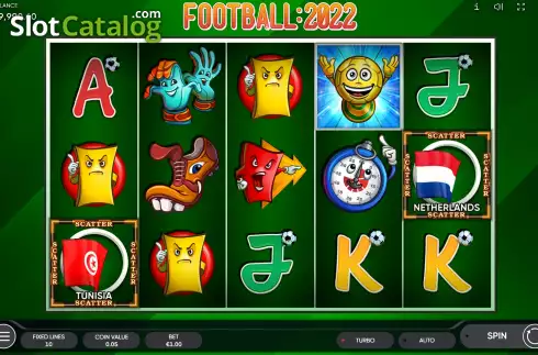 Ecran5. Football: 2022 slot