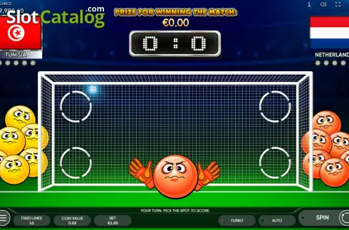 Bonus Gameplay Screen. Football: 2022 slot