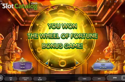Bonus Wheel Win Screen 2. Crystal Skull (Endorphina) slot