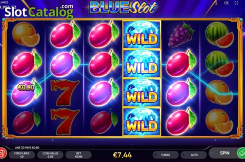 Win Screen 2. Blue Slot slot