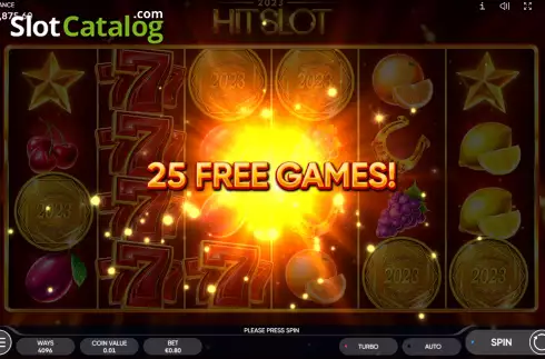 Free Spins Win Screen 2. 2023 Hit Slot slot