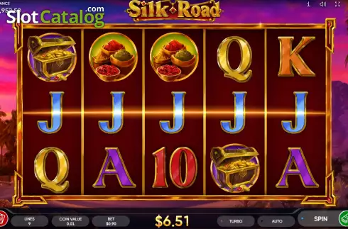 Win Screen 2. Silk Road (Endorphina) slot
