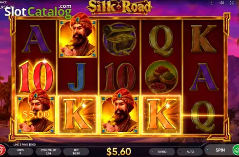 Win Screen 3. Silk Road (Endorphina) slot