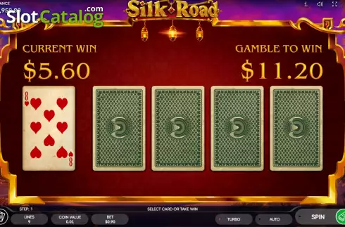 Win Screen 4. Silk Road (Endorphina) slot