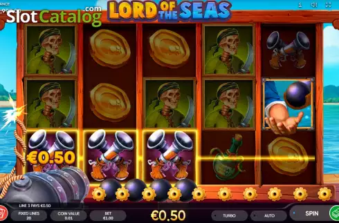 Schermo5. Lord of the Seas (Endorphina) slot