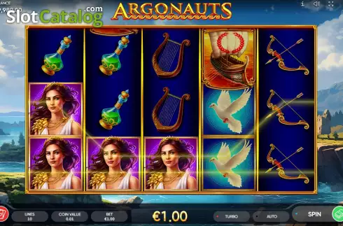 Bildschirm3. Argonauts slot