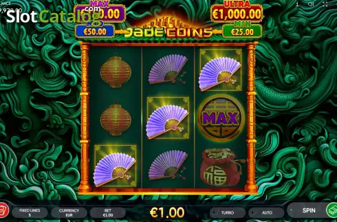 Win Screen 2. Jade Coins slot